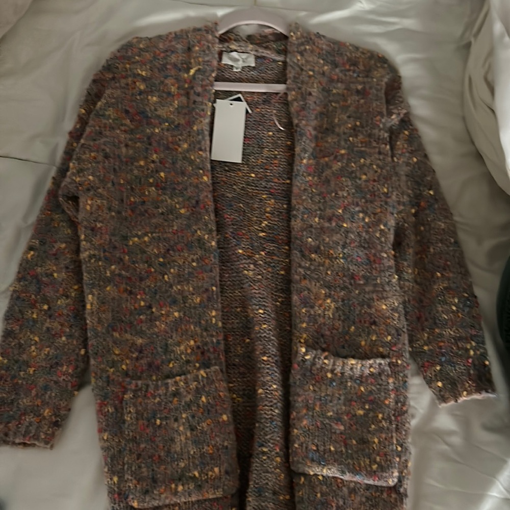 sienna sky rainbow cardigan